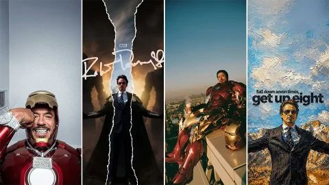 Tony Stark RDJ iPhone Wallpapers in 4K