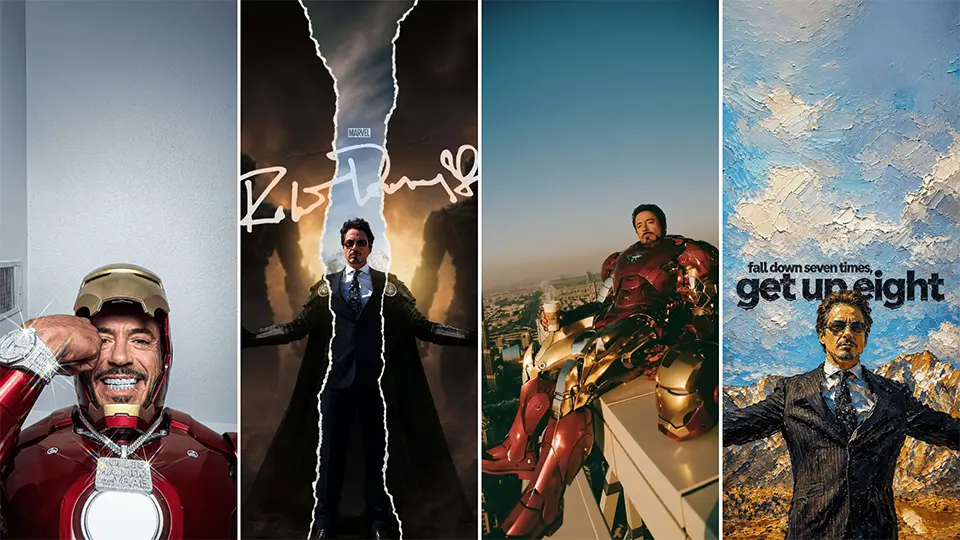 Tony Stark RDJ iPhone Wallpapers in 4K