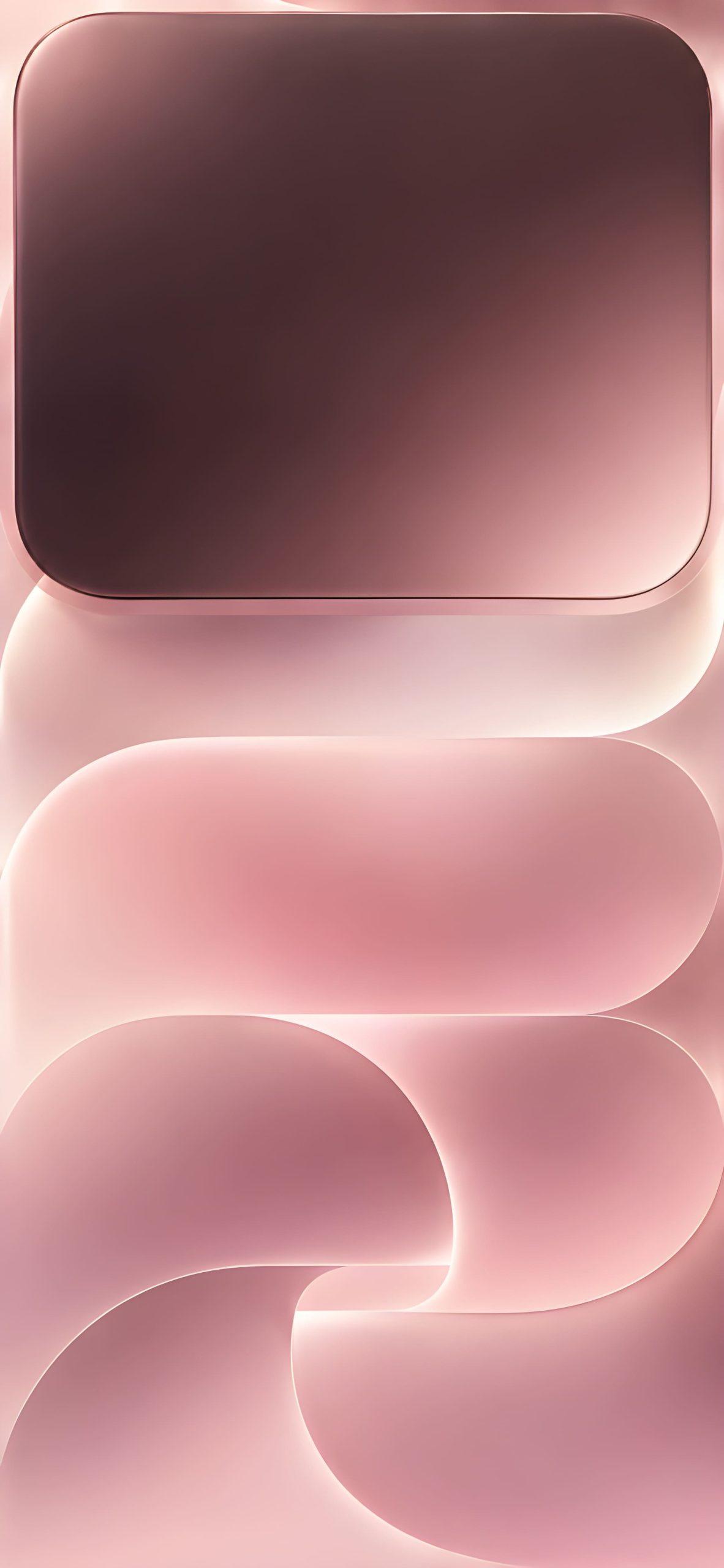 iPhone 18 Liquid Glass Wallpapers | 4K Crystal & Fluid iOS Lock Screens 1 aesthetic-pink-rose-gold-curved-iphone-18-wallpaper
