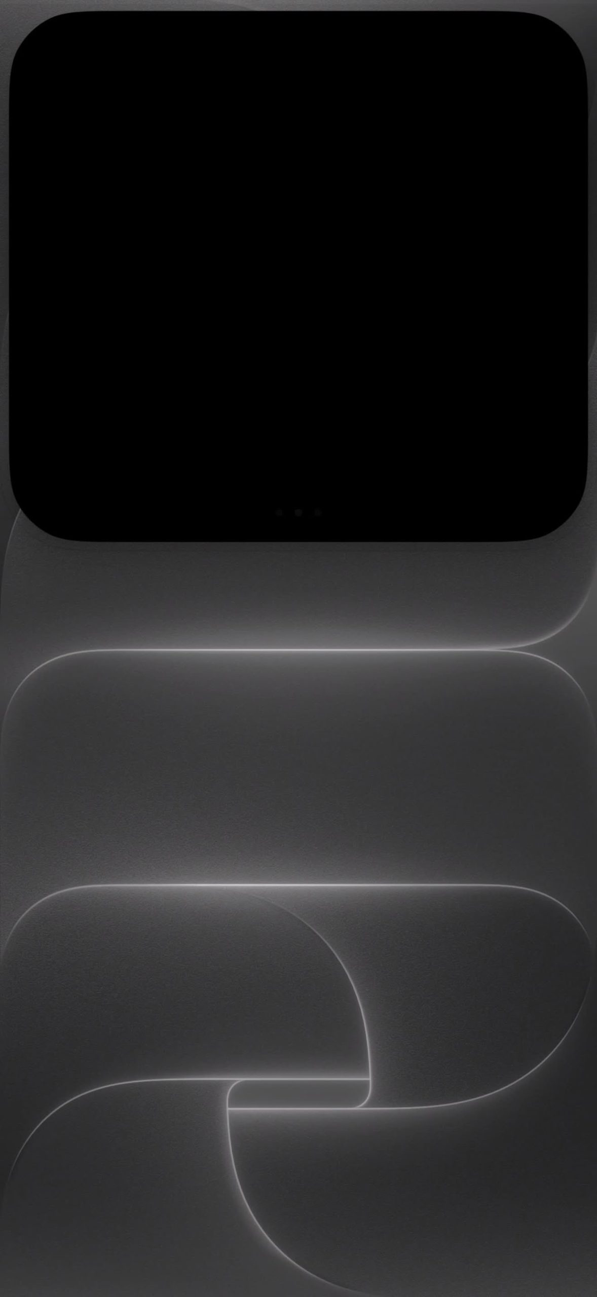 iPhone 18 Liquid Glass Wallpapers | 4K Crystal & Fluid iOS Lock Screens 2 black-titanium-dark-mode-abstract-iphone-18-wallpaper