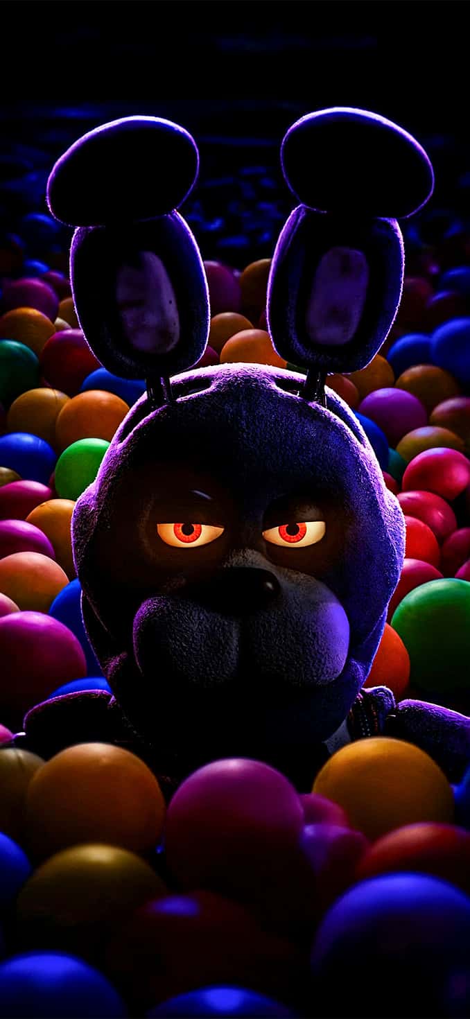 FNAF iPhone Wallpapers 4K | Five Nights at Freddy's HD Backgrounds 1 bonnie-ball-pit-fnaf-movie-hd-iphone-wallpaper