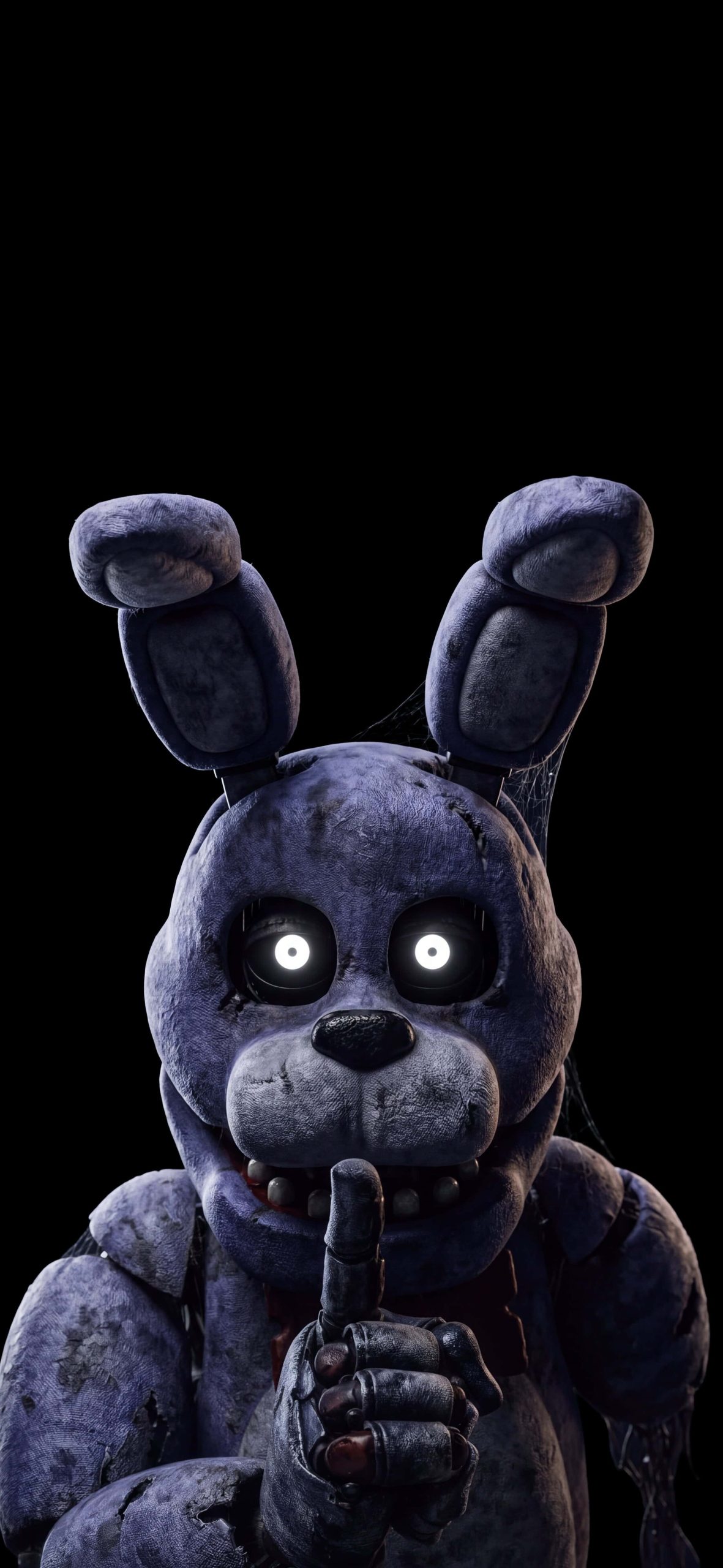 FNAF iPhone Wallpapers 4K | Five Nights at Freddy's HD Backgrounds 2 bonnie-shh-gesture-dark-fnaf-iphone-wallpaper-4k
