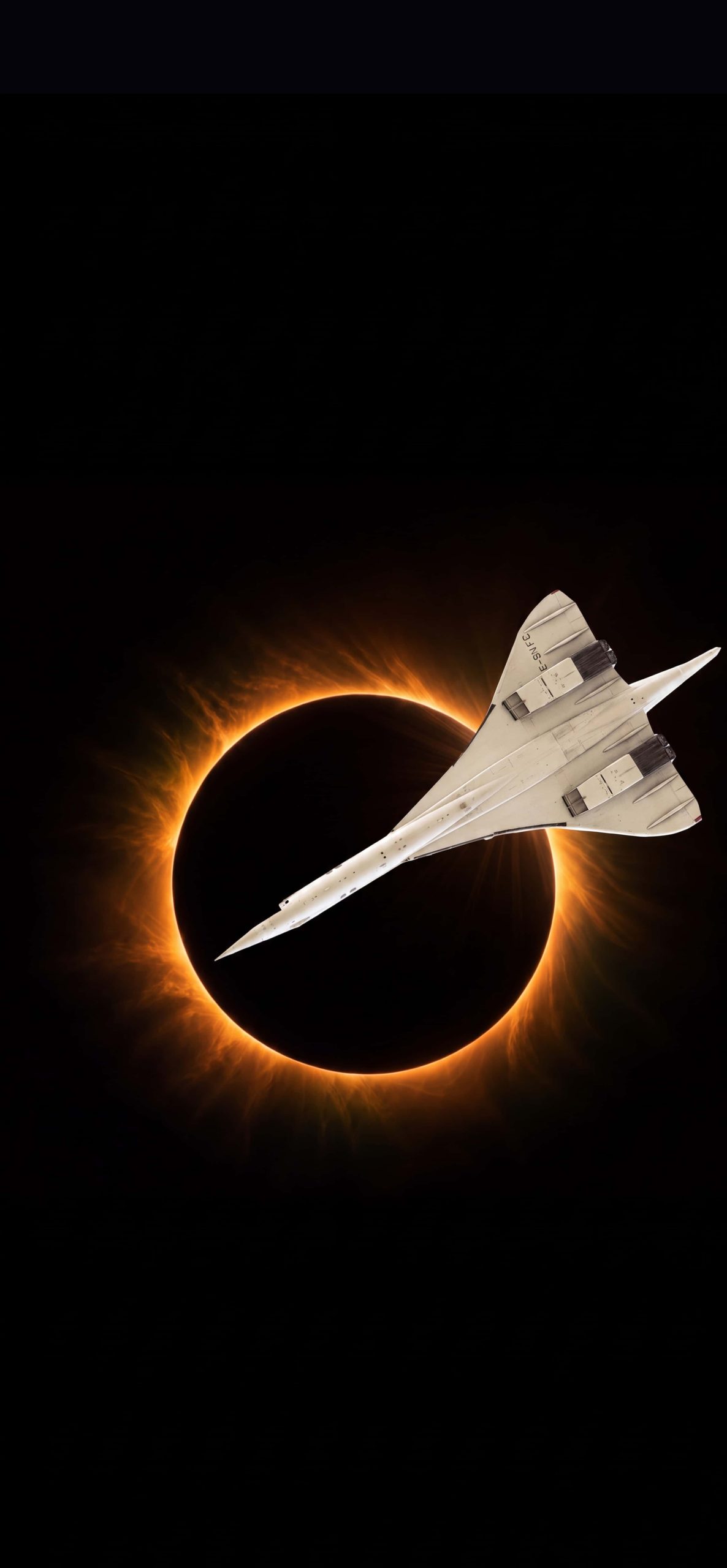 Fighter Jet iPhone Wallpapers 4K | Military Aviation HD Backgrounds 2 concorde-supersonic-jet-solar-eclipse-sun-ring-wallpaper