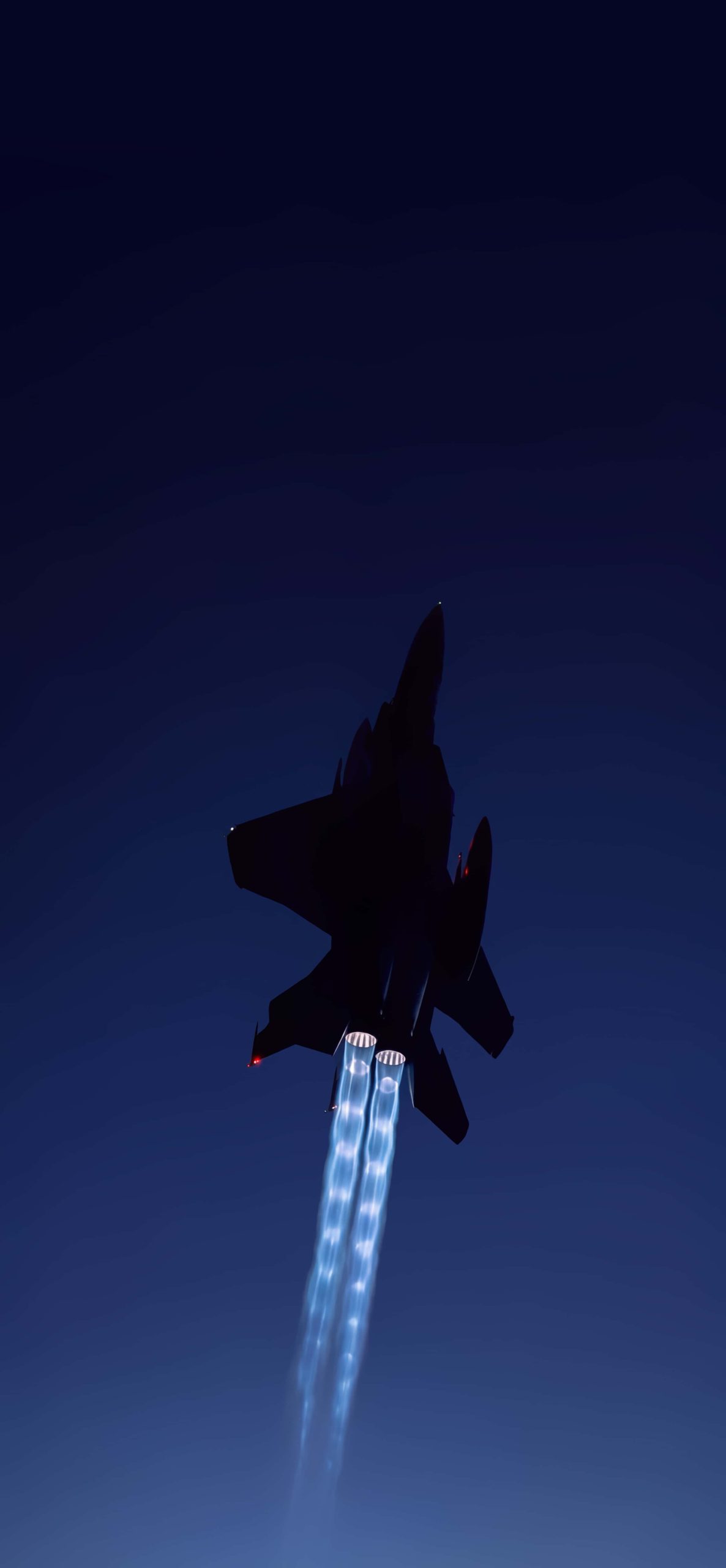 Fighter Jet iPhone Wallpapers 4K | Military Aviation HD Backgrounds 8 fighter-jet-vertical-climb-afterburner-night-sky-wallpaper