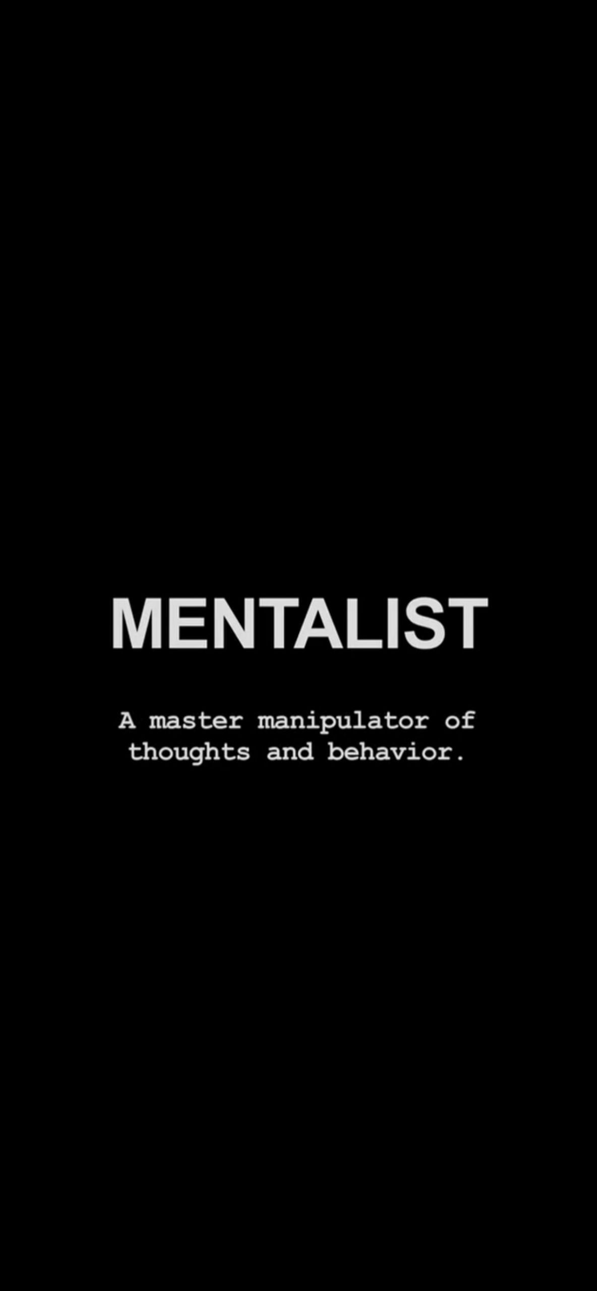 The Mentalist iPhone Wallpapers – 4K Patrick Jane Backgrounds 14 mentalist-quote-typography-wallpaper