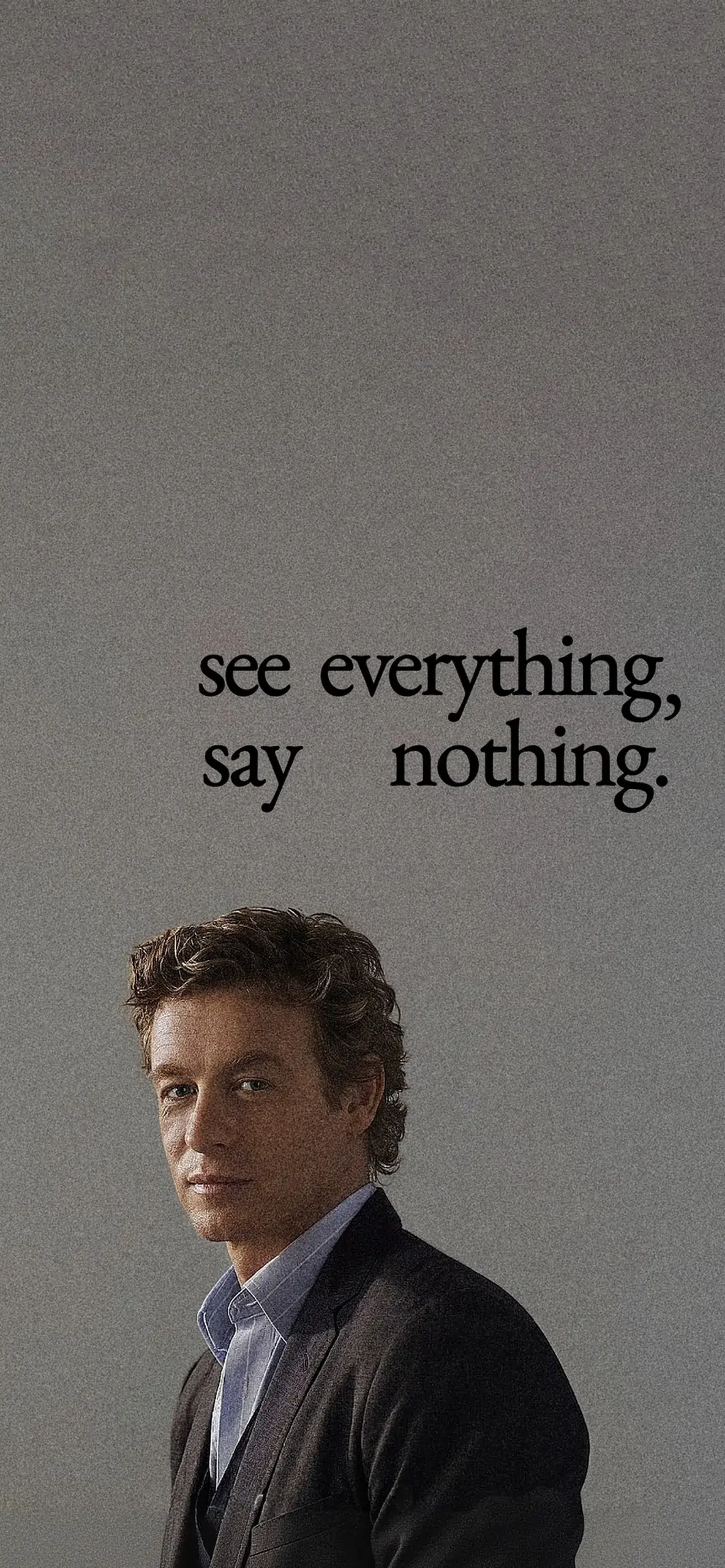 The Mentalist iPhone Wallpapers – 4K Patrick Jane Backgrounds 8 patrick-jane-see-everything-say-nothing-the-mentalist-4k