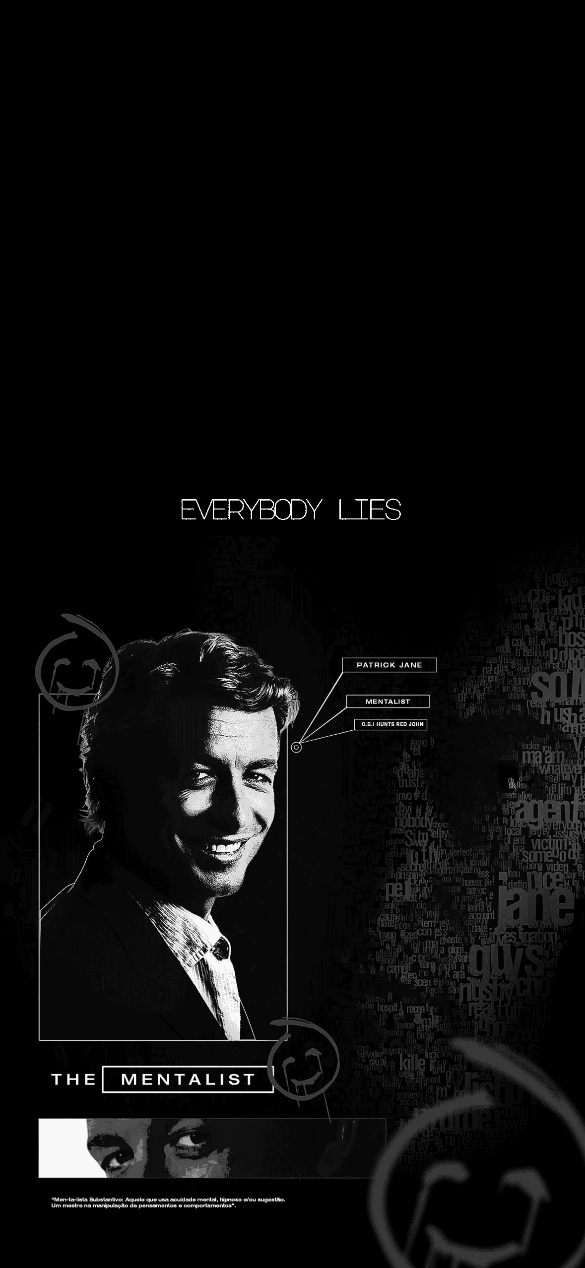 The Mentalist iPhone Wallpapers – 4K Patrick Jane Backgrounds 7 patrick-jane-smile-wallpaper