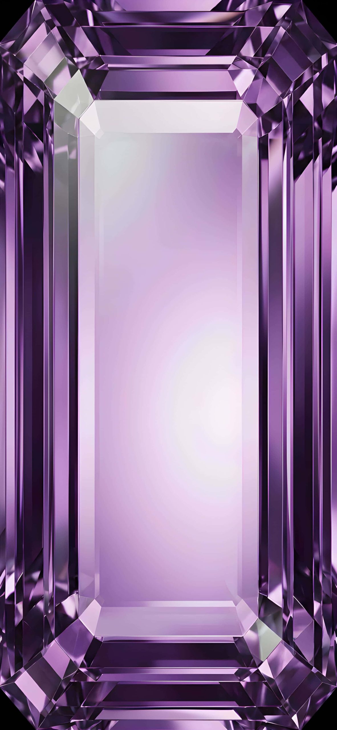 Gemstone iPhone Wallpapers 4K | Luxury Backgrounds 4 purple-amethyst-emerald-cut-gemstone-iphone-wallpaper
