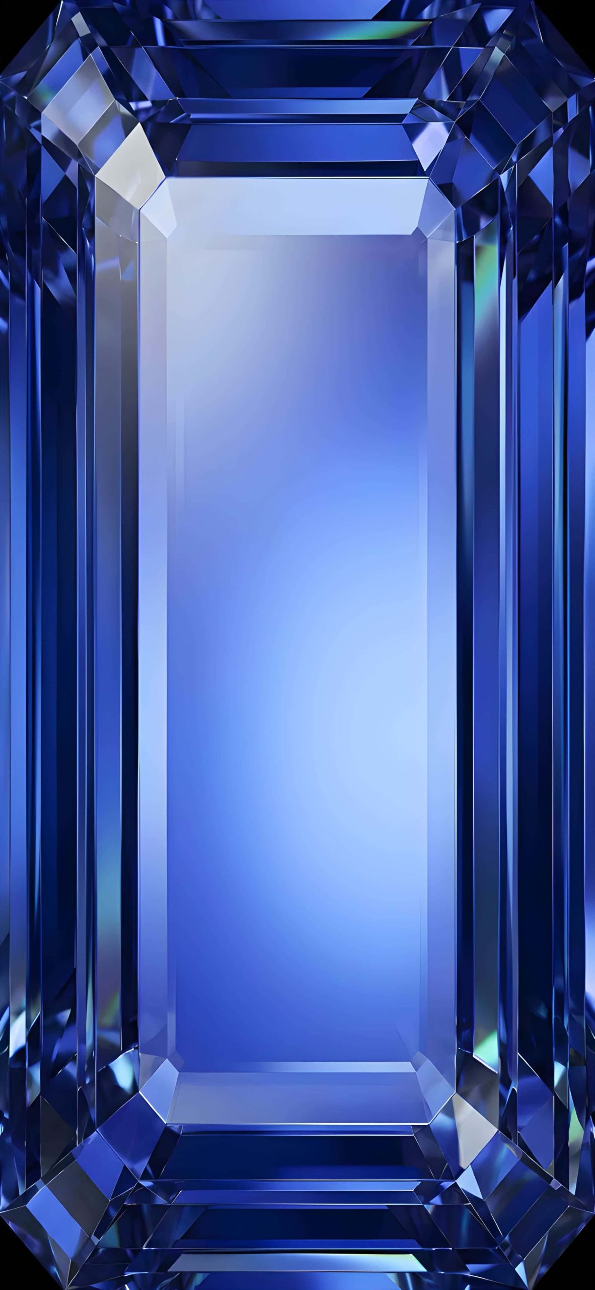 Gemstone iPhone Wallpapers 4K | Luxury Backgrounds 6 royal-blue-sapphire-emerald-cut-iphone-wallpaper