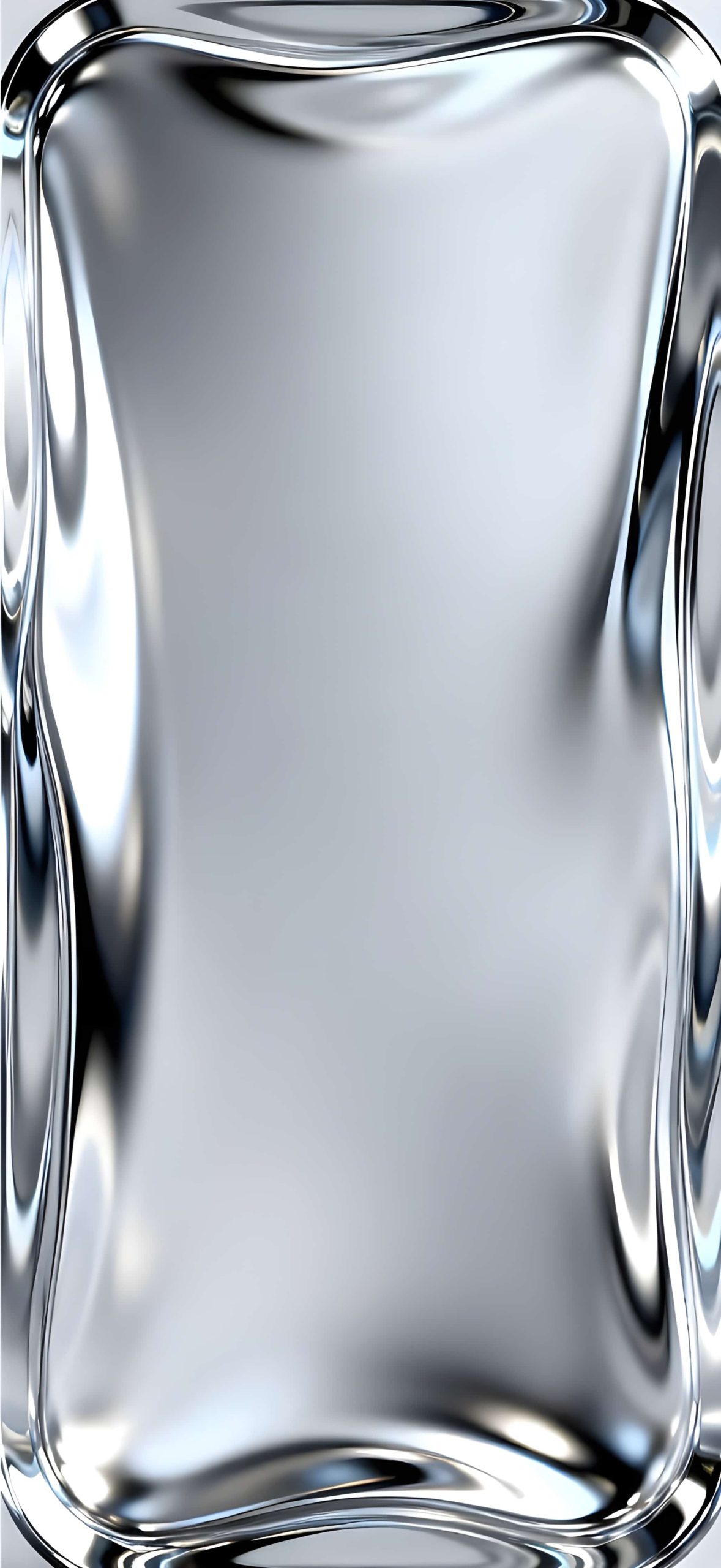 Liquid Glass iPhone Wallpapers 4K | HD Glassmorphism Backgrounds 6 silver-chrome-liquid-glass-iphone-wallpaper