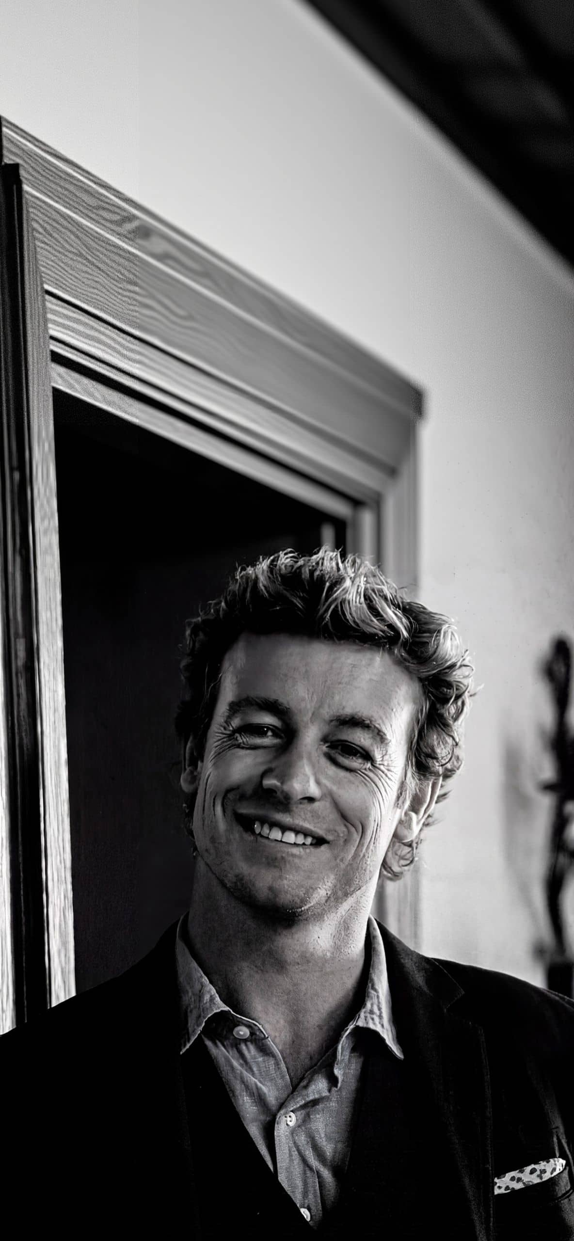 The Mentalist iPhone Wallpapers – 4K Patrick Jane Backgrounds 3 simon-baker-smiling-wallpaper-wallpaper