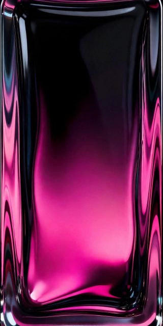 hot-pink-magenta-metallic-fluid-glass-border-iphone-wallpaper