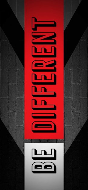Be Different iPhone Wallpaper