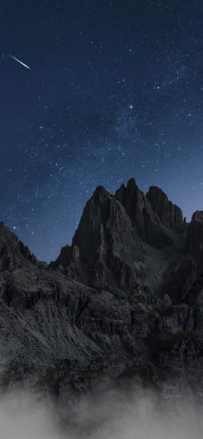 Black Mountains Starry Sky