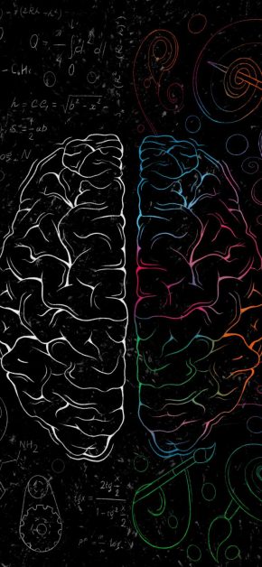 Brain Power iPhone Wallpaper
