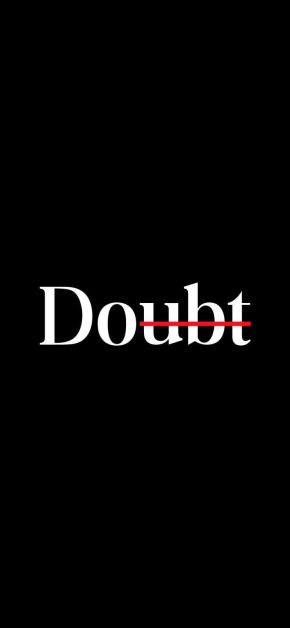 Doubt iPhone Wallpaper