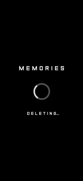 Memories Deleting iPhone Wallpaper