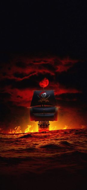 Pirate Ship iPhone Wallpaper
