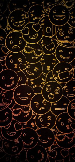 Smile Faces Background