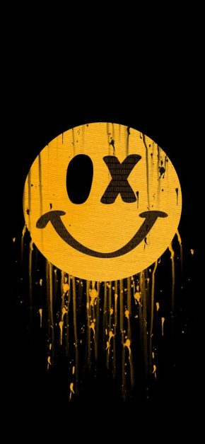 Smile Wink iPhone Wallpaper