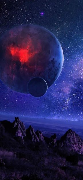 Space art Planet 4K