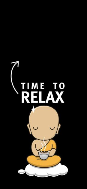 Time to Relax iPhone Wallpaper