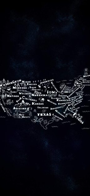 USA States iPhone Wallpaper