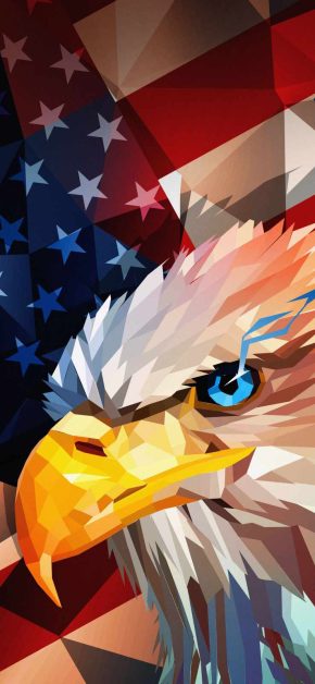 Golden Eagle USA iPhone Wallpaper