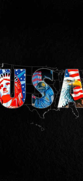 USA Pride iPhone Wallpaper