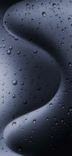 iPhone 15 Pro Titanium Water Drops Wallpaper iPhone 15 Pro Titanium Water Drops Wallpaper