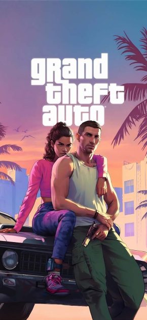 GTA 6 Official Poster iPhone Wallpaper GTA 6 Official Poster iPhone Wallpaper