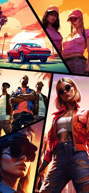 GTA 6 Girls iPhone Wallpaper GTA 6 Girls iPhone Wallpaper