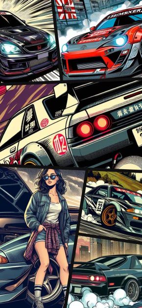 GTA 6 Street Racing iPhone Wallpapers GTA 6 Street Racing iPhone Wallpapers