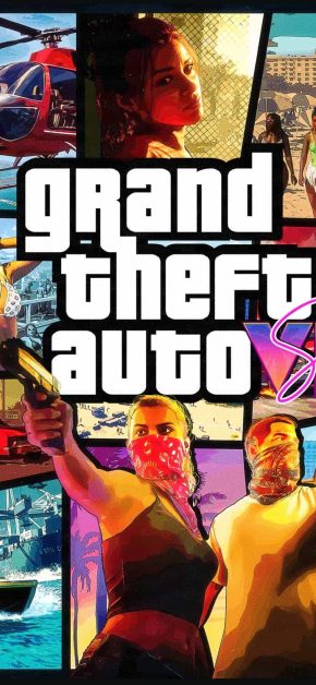 GTA 6 Game Cover Poster iPhone Wallpaper GTA 6 Game Cover Poster iPhone Wallpaper