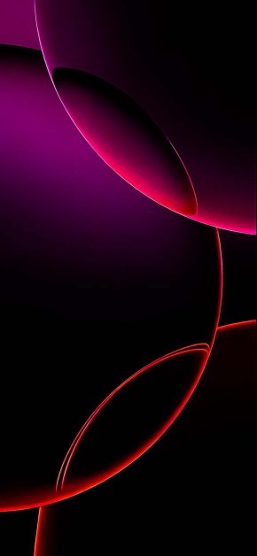 iPhone 16 Pro Purple Circles Wallpaper iPhone 16 Pro Purple Circles Wallpaper