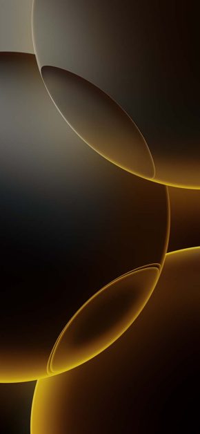 iPhone 16 Pro Abstract Dark Circles Wallpaper iPhone 16 Pro Abstract Dark Circles Wallpaper