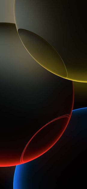 iPhone 16 Pro Colorful Circles Wallpaper iPhone 16 Pro Colorful Circles Wallpaper