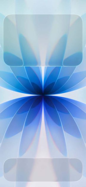 Liquid Glass Blue iPhone 17 Wallpaper Liquid Glass Blue iPhone 17 Wallpaper