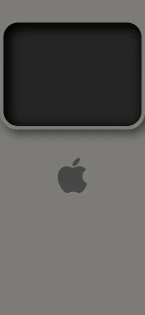 Top 20 Minimalist iPhone Wallpapers: Tech-Inspired, Apple Logo & Abstract Designs 10 matte-grey-apple-logo-wallpaper-soft-shadow