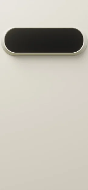 Top 20 Minimalist iPhone Wallpapers: Tech-Inspired, Apple Logo & Abstract Designs 7 minimalist-pill-shape-ios-dynamic-island-wallpaper-cream