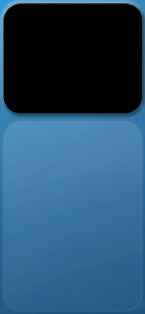 Top 20 Minimalist iPhone Wallpapers: Tech-Inspired, Apple Logo & Abstract Designs 6 ocean-blue-gradient-wallpaper-with-rounded-frames