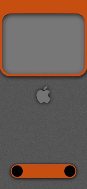 Top 20 Minimalist iPhone Wallpapers: Tech-Inspired, Apple Logo & Abstract Designs 5 retro-imac-g3-orange-wallpaper-textured-gray-iphone
