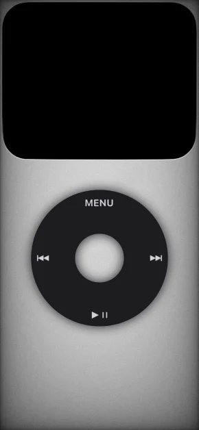 Top 20 Minimalist iPhone Wallpapers: Tech-Inspired, Apple Logo & Abstract Designs 4 retro-ipod-classic-click-wheel-iphone-wallpaper