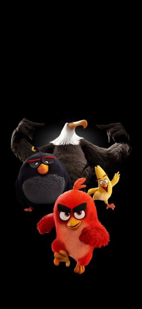 angry-birds-dark-amoled-wallpaper