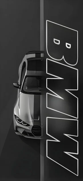 30 Best HD BMW iPhone Wallpapers (4K M Series & Classic) 12 bmw-m4-neon-text-iphone-wallpaper