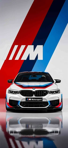 30 Best HD BMW iPhone Wallpapers (4K M Series & Classic) 19 bmw-m5-motorsport-stripe-iphone-wallpaper