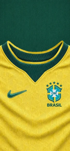 The Ultimate FIFA Home Kit Jersey iPhone Wallpapers Collection 5 brazil-soccer-jersey-home-kit-iphone-wallpaper