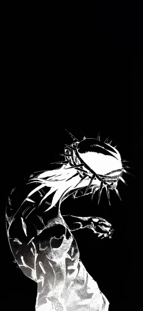 8K Wallpapers: Free Ultra HD 8K iPad & iPhone Backgrounds 5 dark-anime-manga-thorn-crown-aesthetic-wallpaper-black