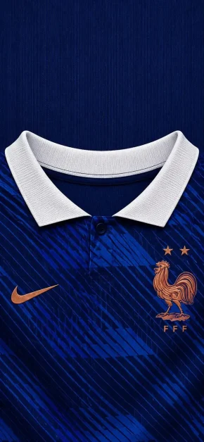 The Ultimate FIFA Home Kit Jersey iPhone Wallpapers Collection 8 france-soccer-jersey-away-kit-iphone-wallpaper