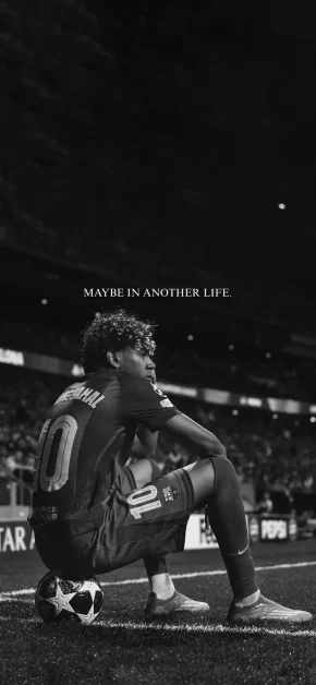 Lamine Yamal Football Wallpapers for iPhone (4K/HD) 3 lamine-yamal-barcelona-black-white-iphone-wallpaper